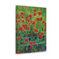 Poppies and Traverses I - Canvas Print